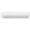 Organiseur de tiroir plastique transparent 32,5x10xH.4,6cm