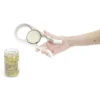 Ouvre bocal et bouteille universel blanc L23cm