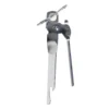 Ouvre-boîte en métal avec décapsuleur L.15,2cm