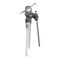 Ouvre-boîte en métal avec décapsuleur L.15,2cm
