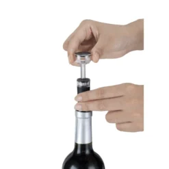 Ouvre bouteille électrique avec accessoires et support 14x7xH26cm