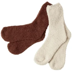 Paire de chaussettes doudou x2