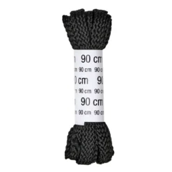 Paire de lacets noirs ou blancs L120cm (2 modèles)