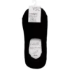 Paire de socquettes fibre de bambou et coton noir ou blanc x3