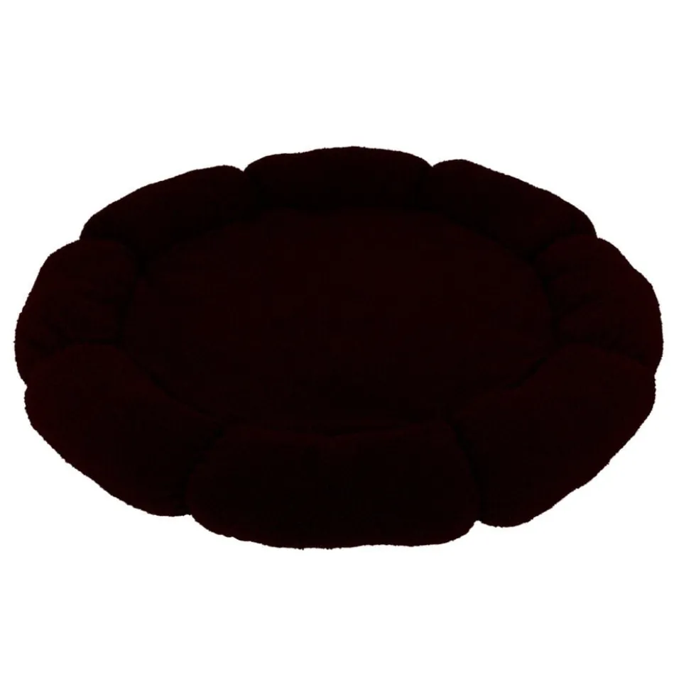 Panier couchage chien Ø90xH12cm Taille L (2 modèles)