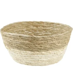 Panier déco en matière naturelle