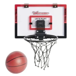Panier de basket pliable panneau sonore affichage numérique 40x25xH26cm (2 modèles)