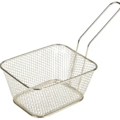 Panier de présentation doré