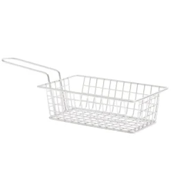 Panier de présentation en inox 24x10xH5,5cm