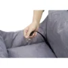 Panier de transport auto et couchage pour chien 3 en 1