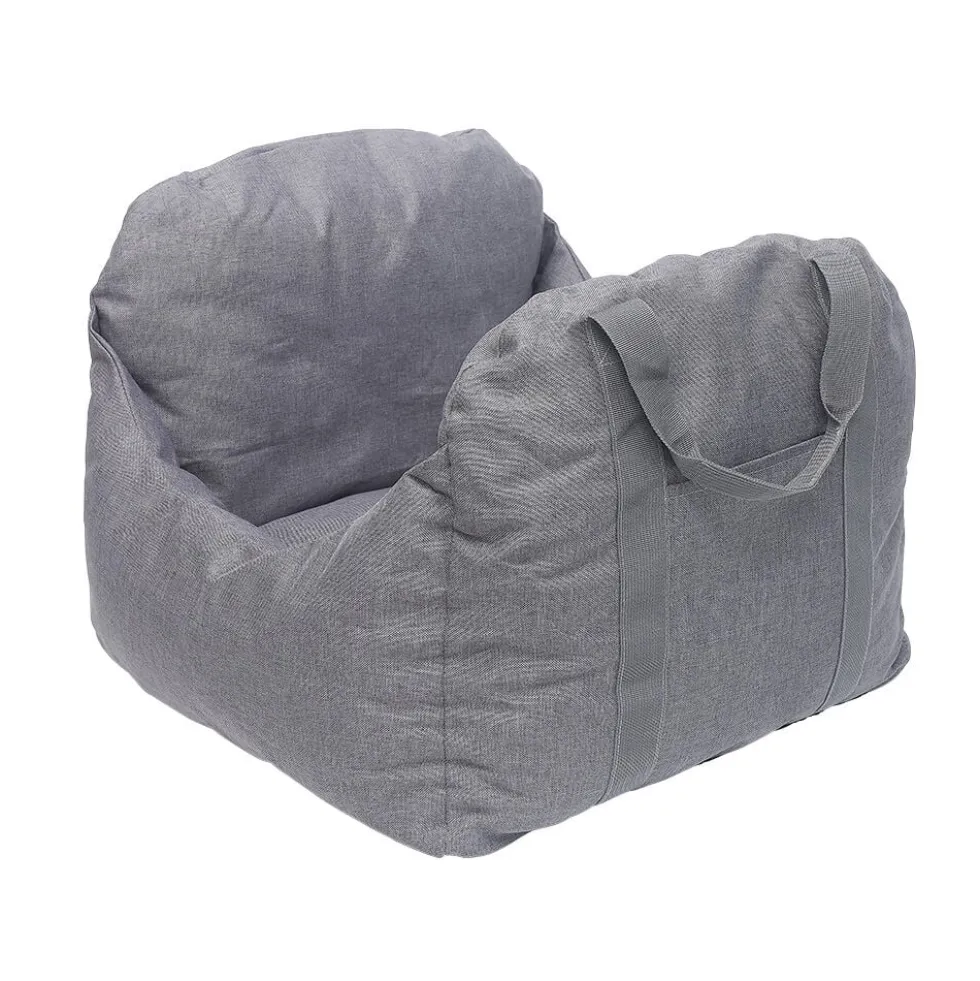 Panier de transport auto et couchage pour chien 3 en 1