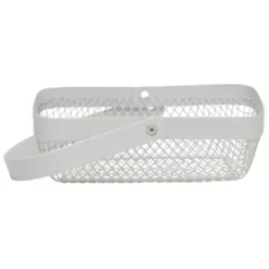 Panier en métal noir ou blanc