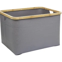 Panière armature bambou moyen modèle