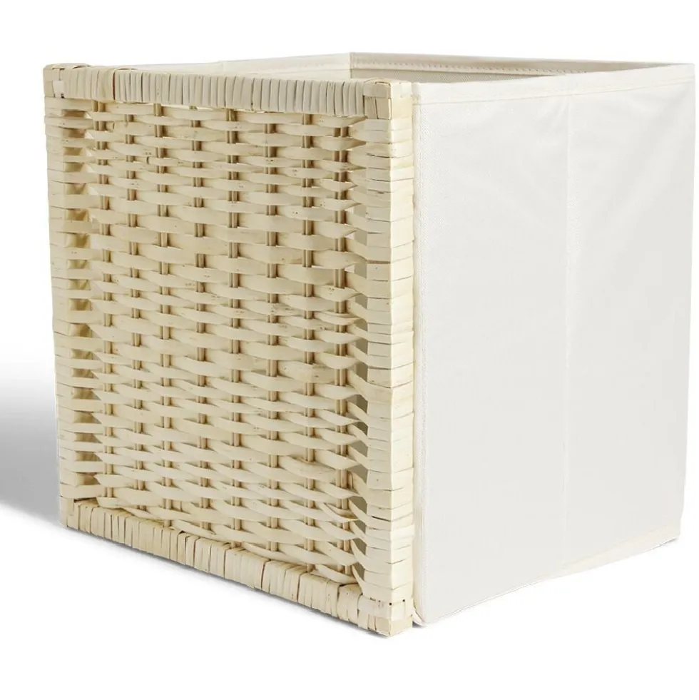 Panière bimatière Box Cube 31xH31x29cm