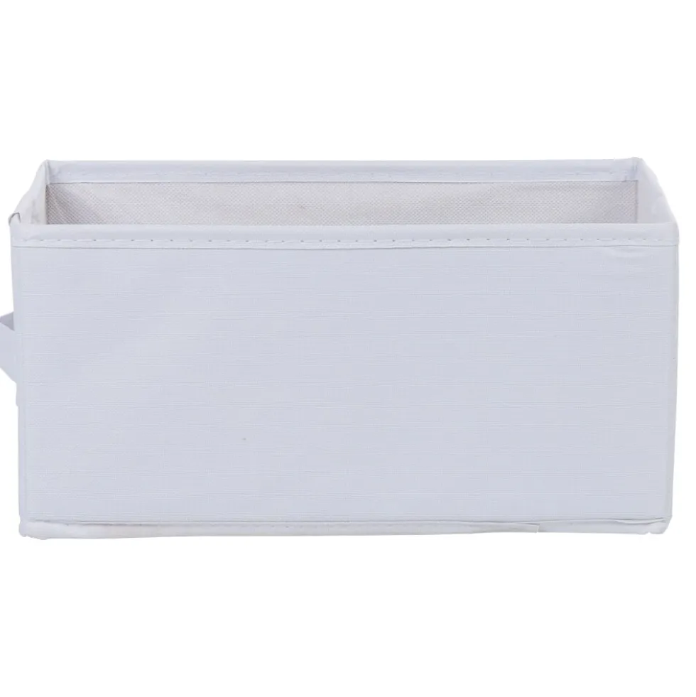 Panière blanche rectangulaire Box Cube