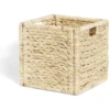 Panière Box Cube jacynthe 31x31x31cm