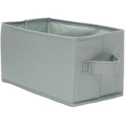 Panière de rangement Box Cube vert 29x15xH15cm