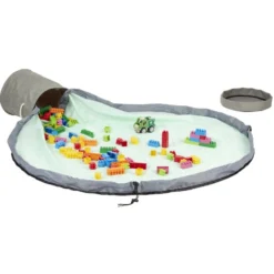 Panière de rangement et son tapis de jeu