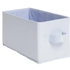 Panière de rangement pour Box Cube bleu 31x15xH15cm