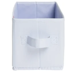 Panière de rangement pour Box Cube bleu 31x15xH15cm