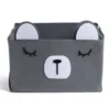 Panière de rangement pour enfant motif animal feutrine 4 modèles