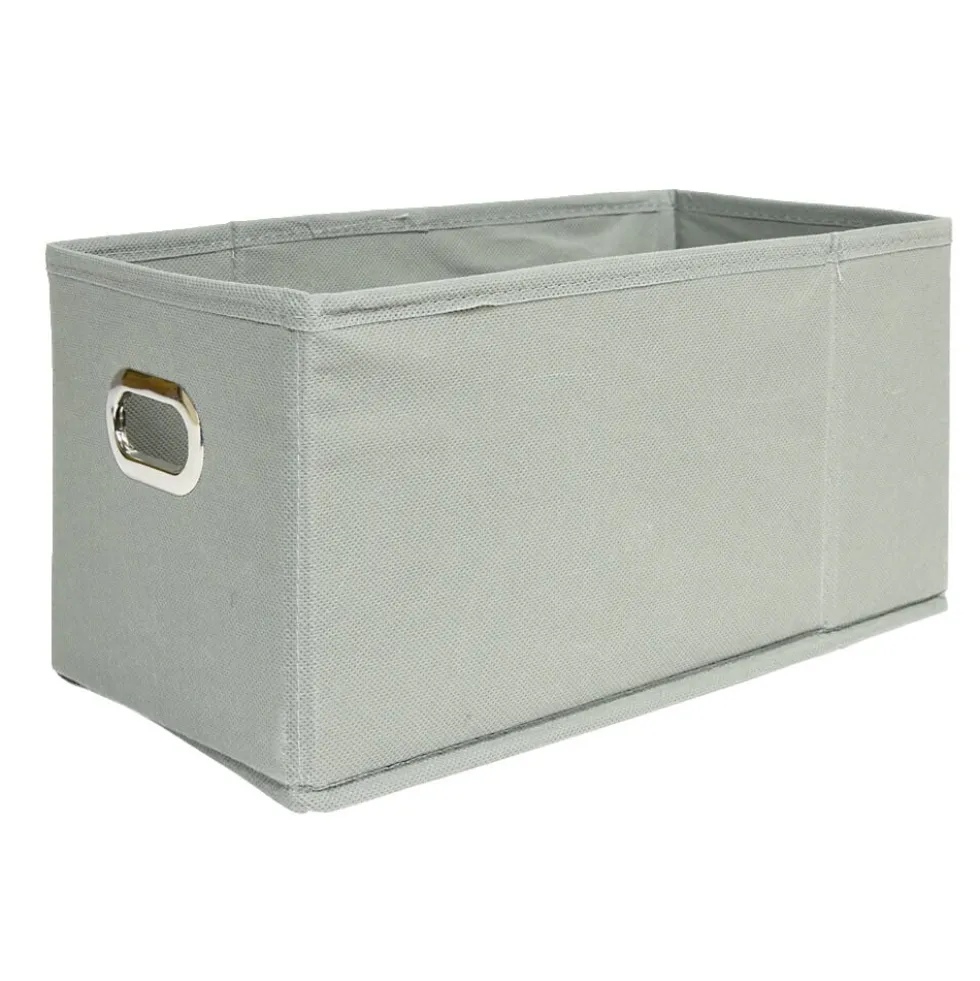 Panière de rangement rectangulaire pliable 31x15xH15cm (3 modèles)
