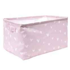 Panière de rangement tissé motif enfant 40x28xH22cm (2 modèles)