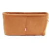 Panière de rangement velours Marron - 15x31xH15 cm