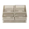 Panière de rangement x6 de tailles différentes