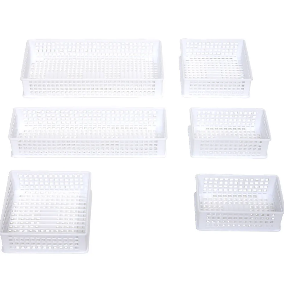 Panière de rangement x6 de tailles différentes