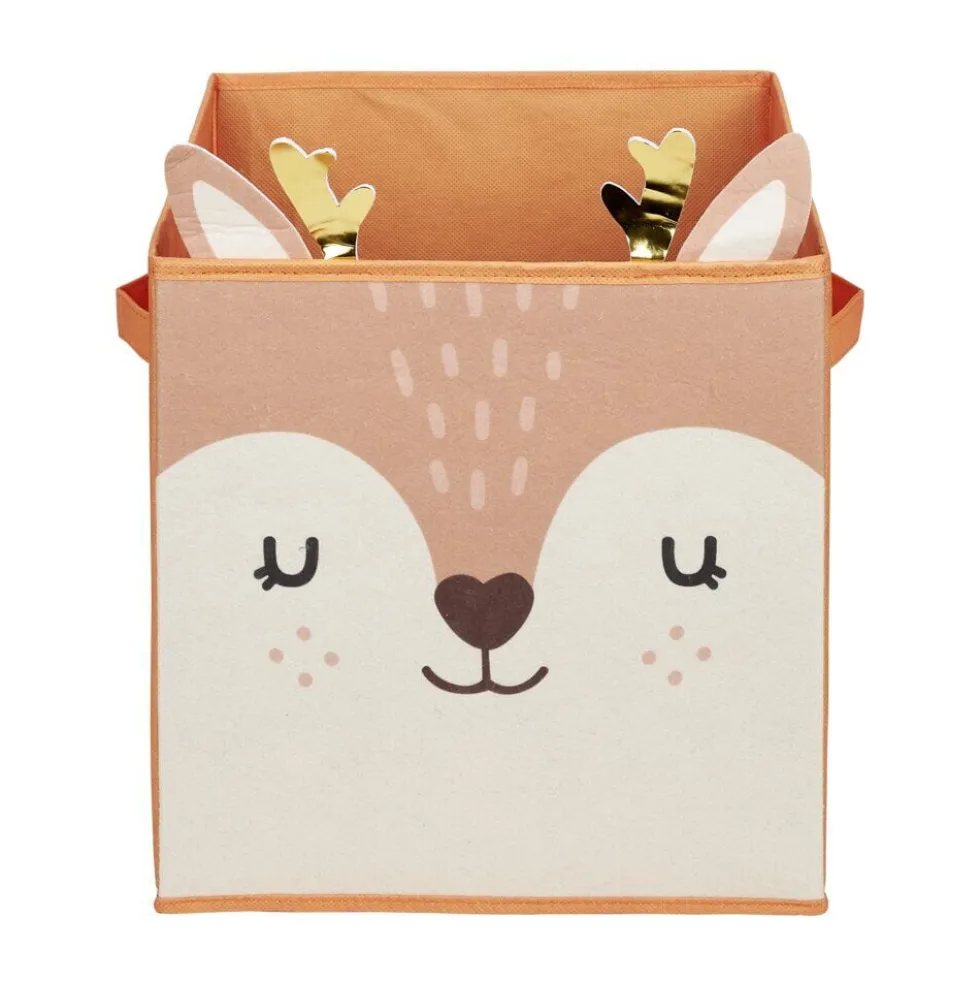 Panière enfant biche 31x31x31cm