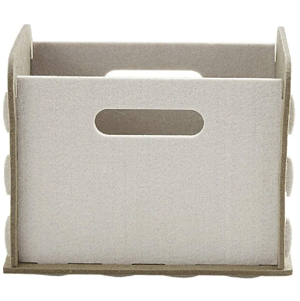 Panière en feutrine