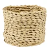 Panière en osier tressé naturel Ø19xH14cm