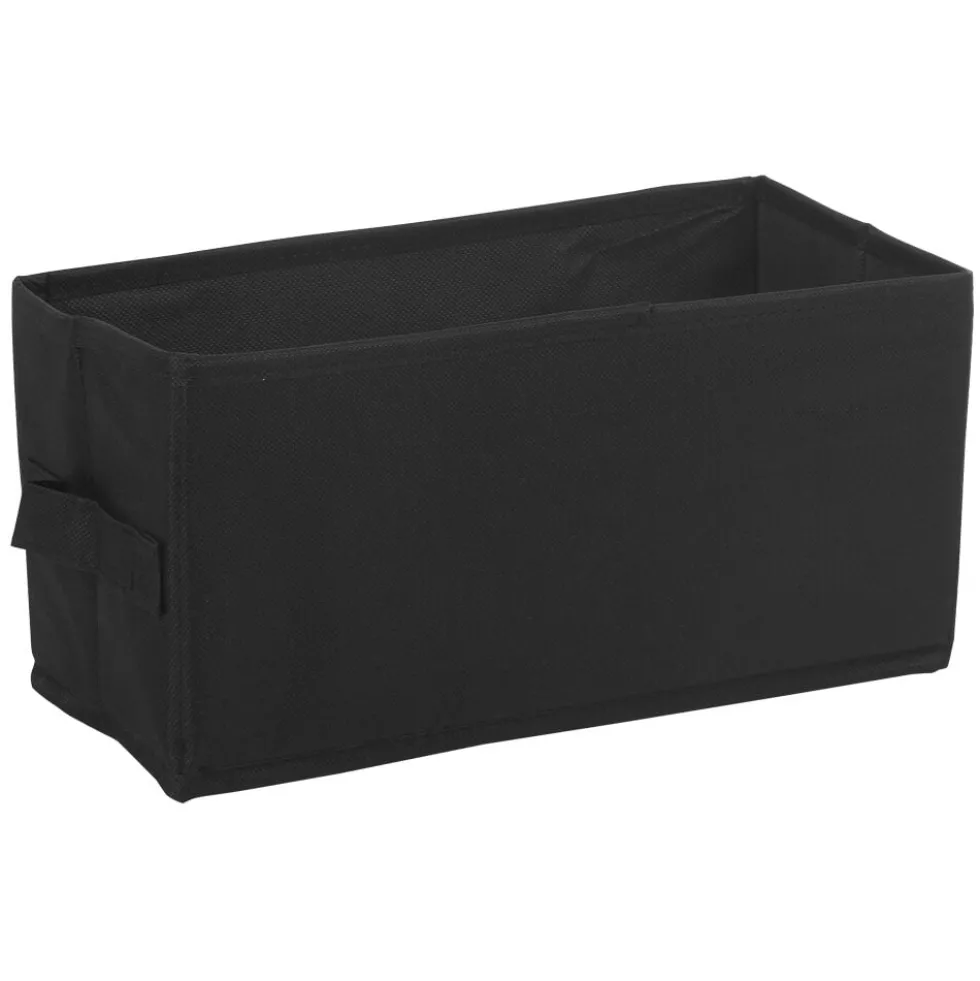 Panière noire rectangulaire Box Cube