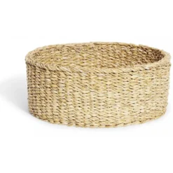 Panière osier ronde petit modèle Ø20xH8cm