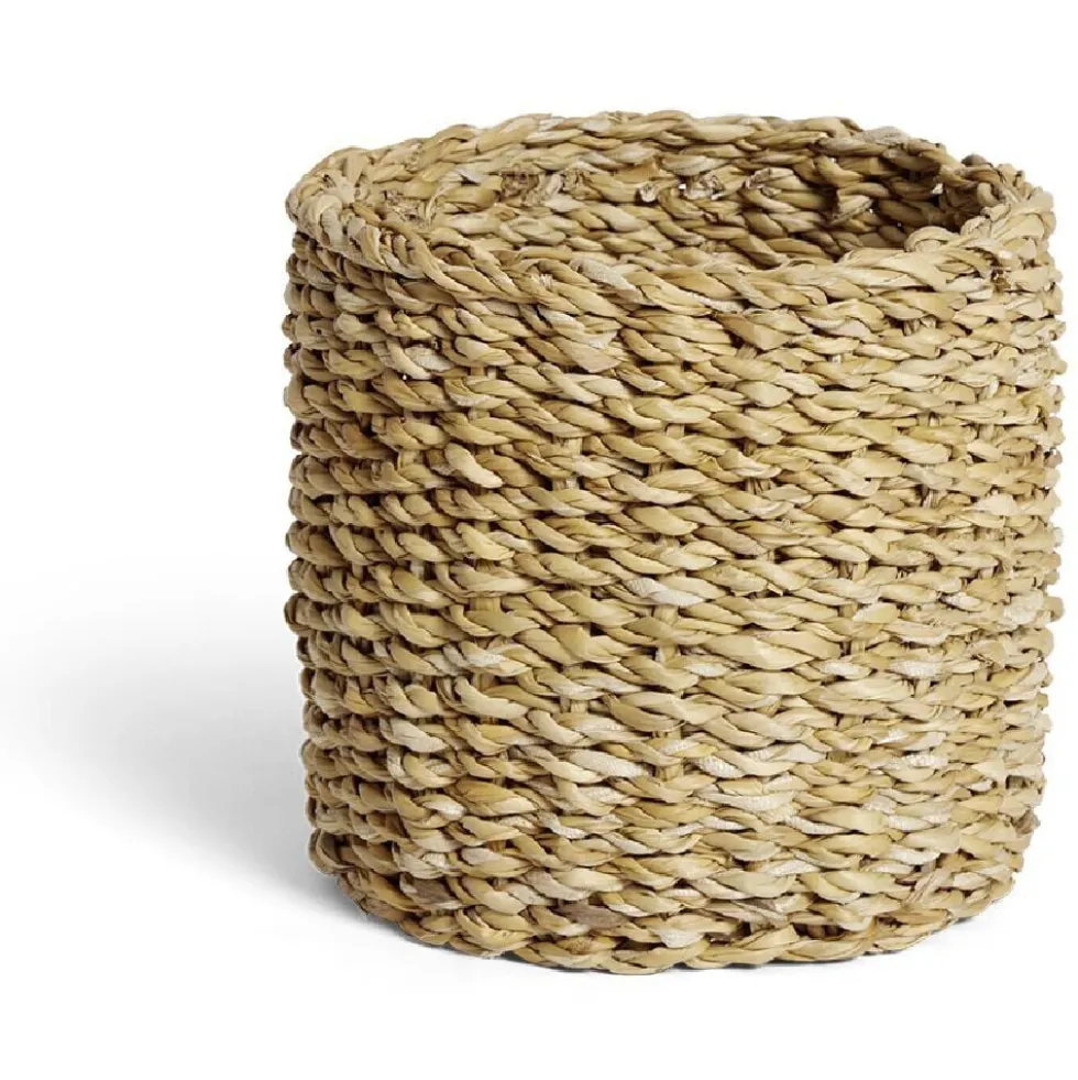 Panière osier ronde petit modèle Ø17xH16cm