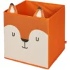 Panière rangement renard 31x31x31cm