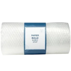 Papier bulle transparent 30cm rouleau 5m