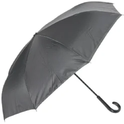 Parapluie inversé bleu et noir