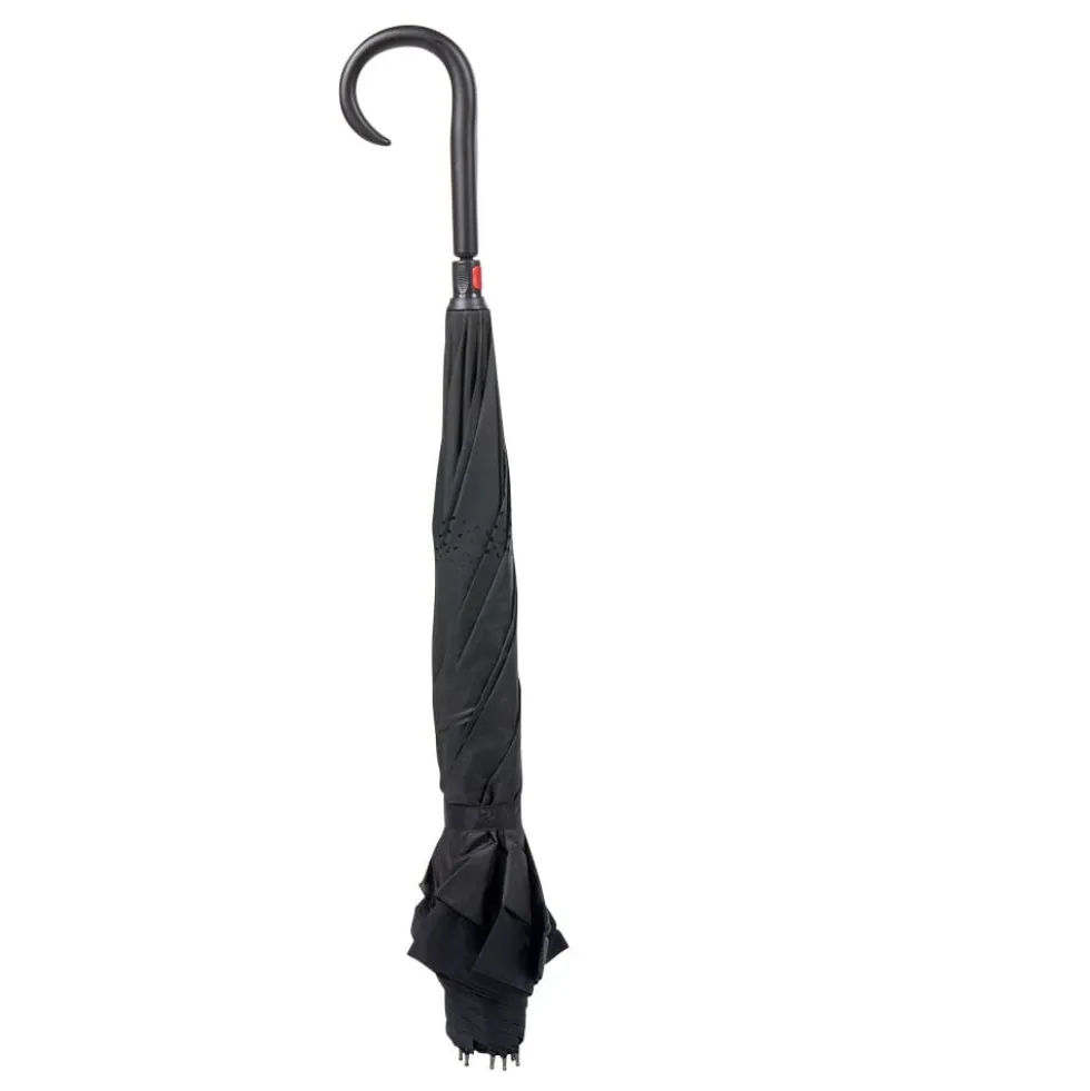 Parapluie inversé rouge, bleu ou noir