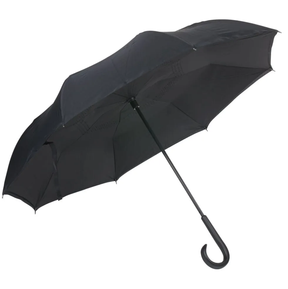 Parapluie inversé rouge, bleu ou noir