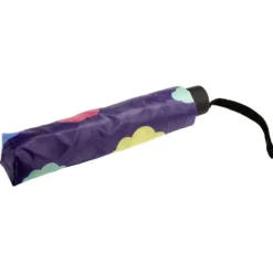 Parapluie manuel nuage bleu L28 cm