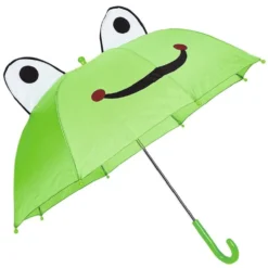 Parapluie oreille enfant polyester fer et plastique multicolore