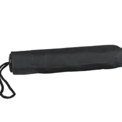 Parapluie pliable noir uni