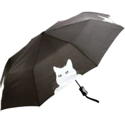 Parapluie semi-automatique chat