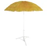 Parasol de plage Hawaï jaune Ø160xH195cm