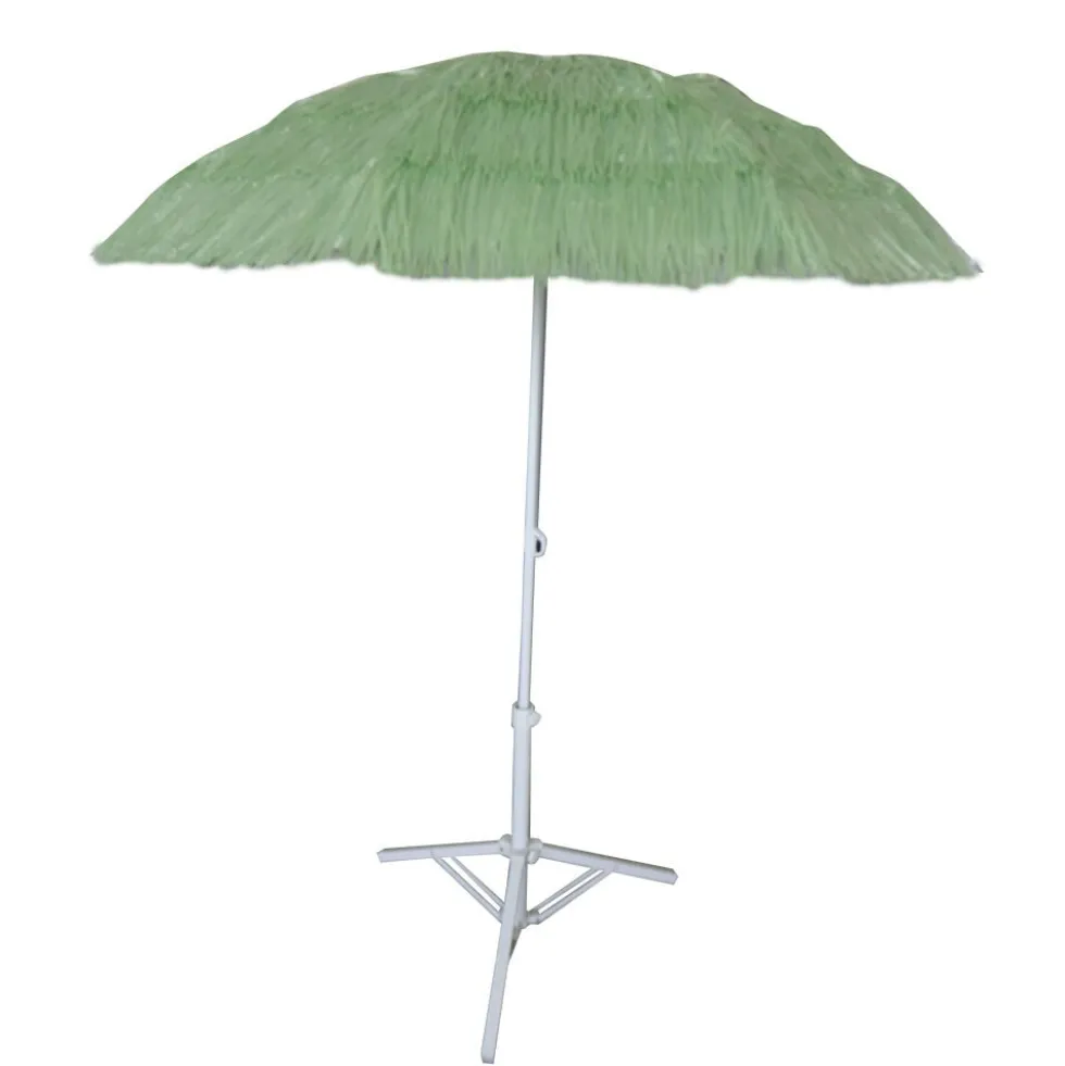Parasol de plage Hawaï menthe Ø160xH195cm