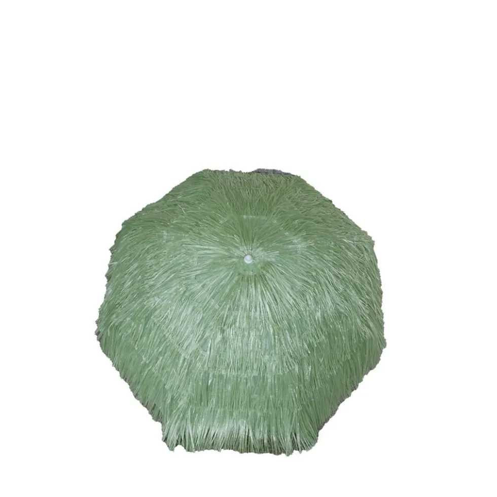 Parasol de plage Hawaï menthe Ø160xH195cm