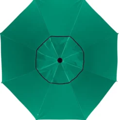 Parasol de plage orange corail UV UPF50+ Ø180xH195cm