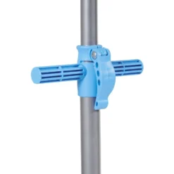 Parasol de plage rayé inclinable Ø180xH195cm